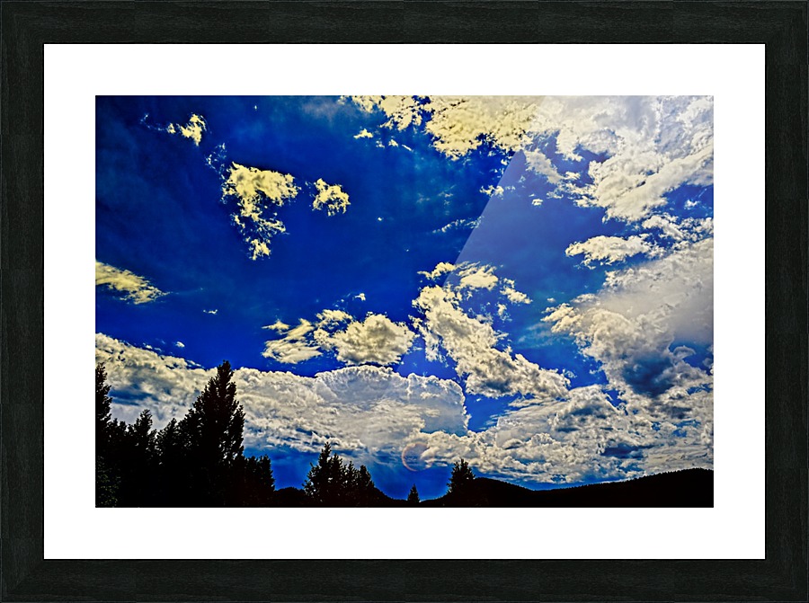 Exit Picture Frame print