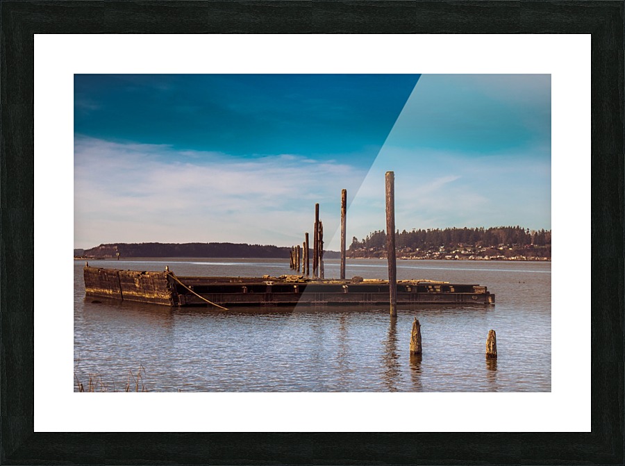 Alone Picture Frame print