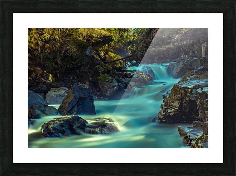 Flow Picture Frame print