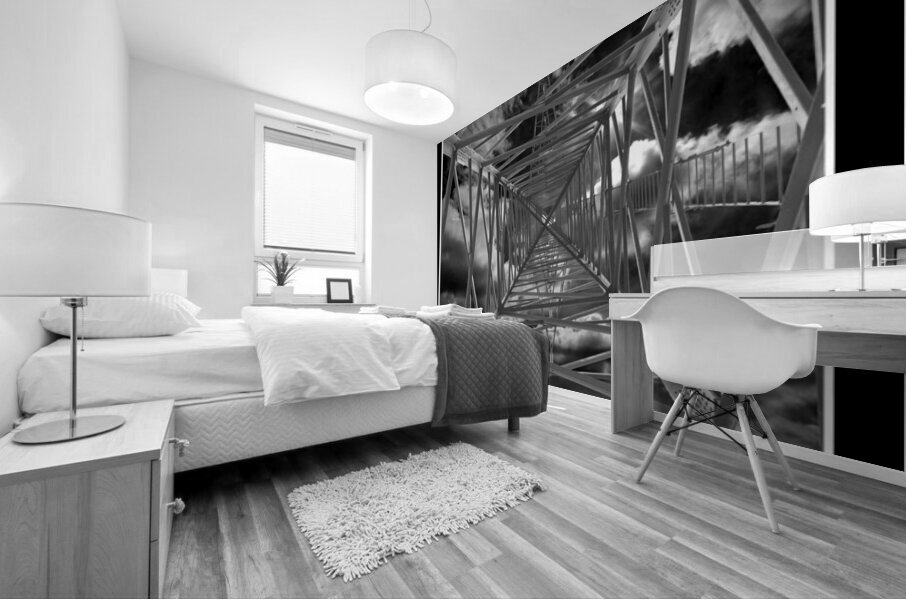 Structural Silence Mural print