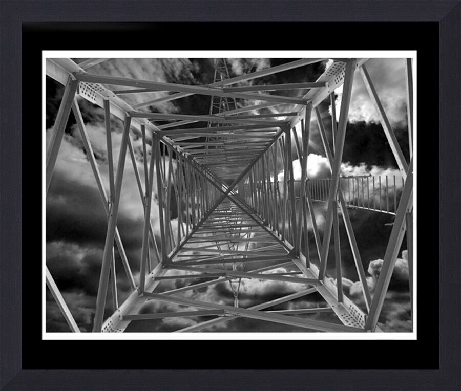 Structural Silence Picture Frame print
