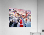 And Away We Go Sunset Acrylic Print