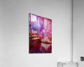 Riverboat Fireworks Acrylic Print