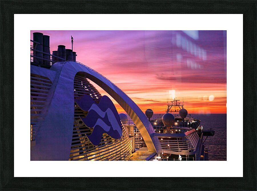 Sailing Off Into The Sunset Picture Frame print