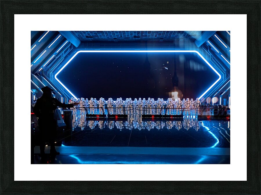 Captured And Detained Picture Frame print