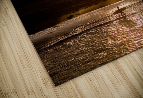 San Diego Surfer Sunrise Spotlight Vertical Ryan Cameron puzzle