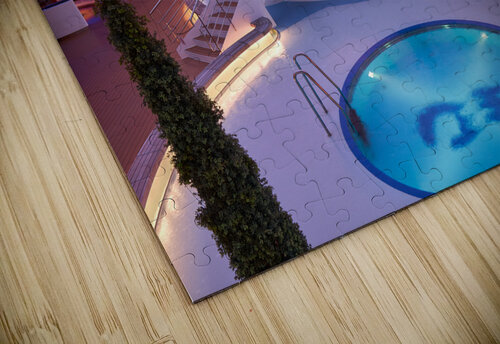 Pink Pool Sunrise Ryan Cameron puzzle