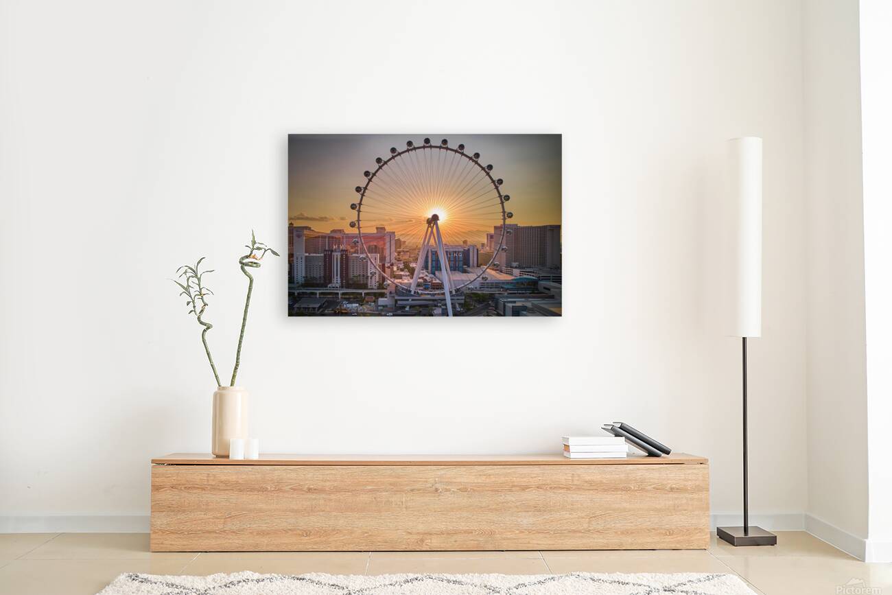 High Roller Sunset Reproduction