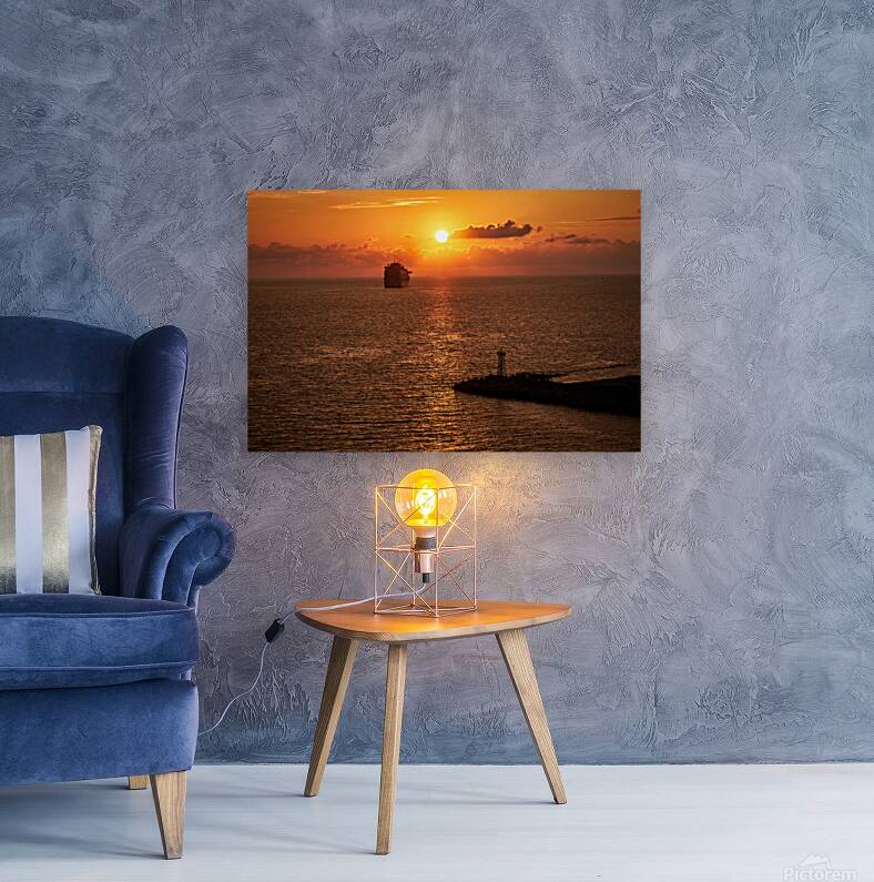 Diamond Princess Sunset Reproduction