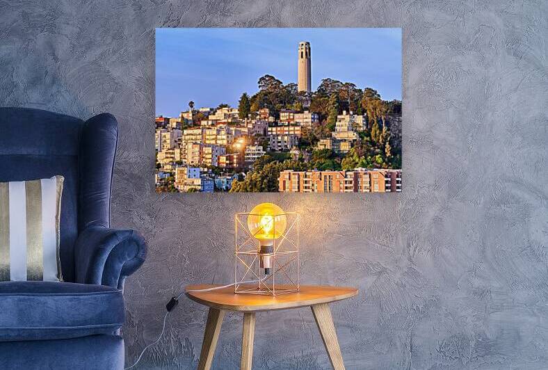San Francisco Coit Tower Sunrise by Ryan Cameron