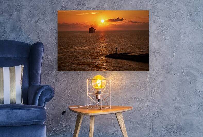 Diamond Princess Sunset by Ryan Cameron