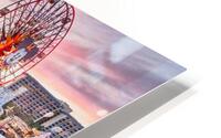 And Away We Go Sunset HD Metal print