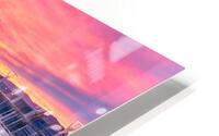 Pink Pool Sunrise HD Metal print