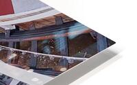 Roller Coaster Inverted 360 HD Metal print