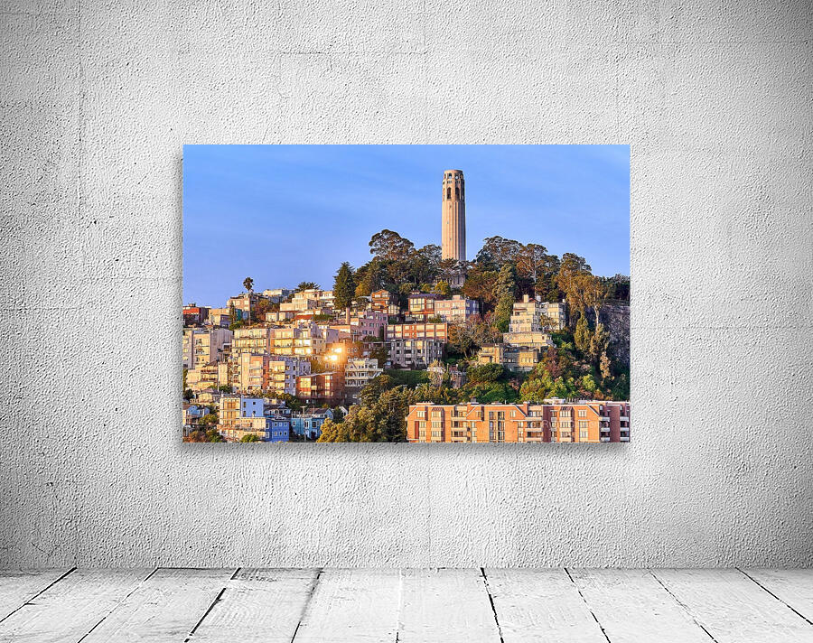 San Francisco Coit Tower Sunrise Wall Preview