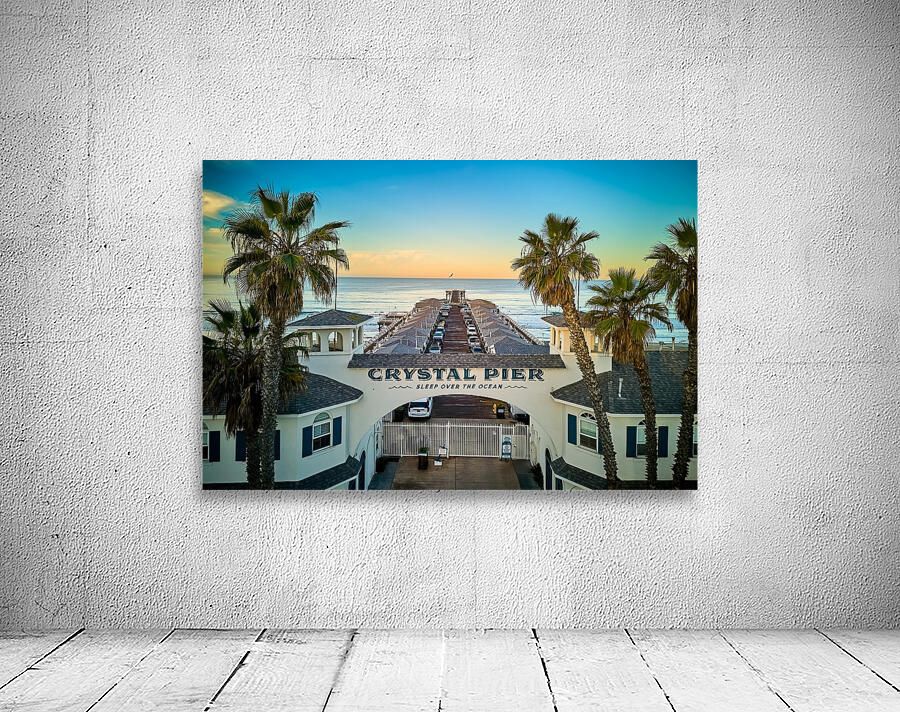 Crystal Pier Hotel Sunrise in San Diego Wall Preview