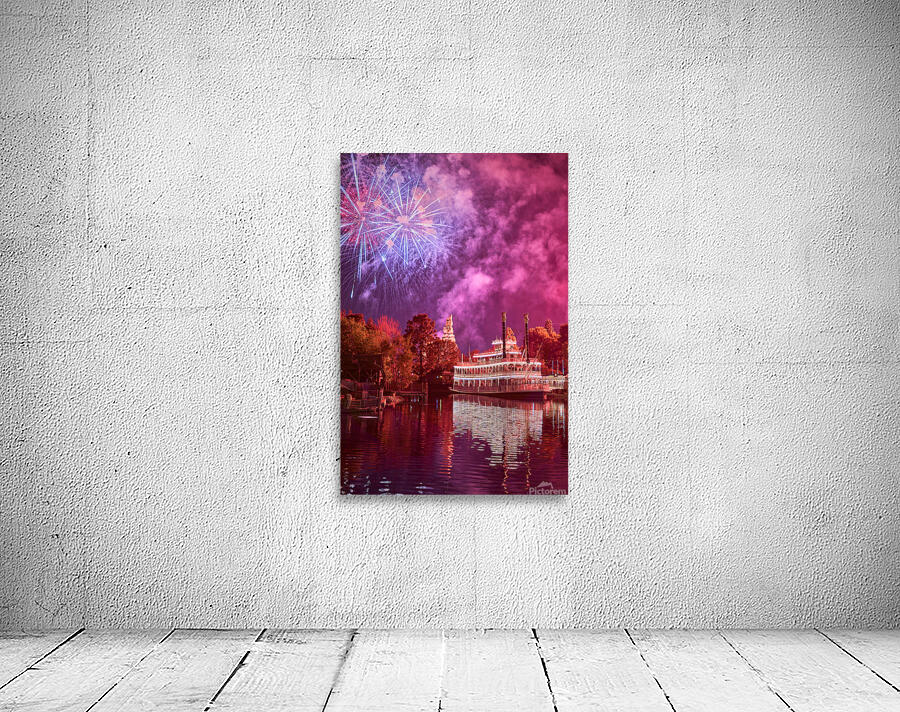 Riverboat Fireworks Wall Preview