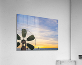 Sailing Over the Mediterranean Acrylic Print