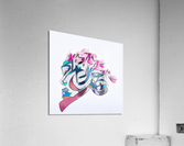The face Acrylic Print