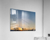 Silhouettes and Sunset Acrylic Print