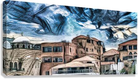 A Vintage View Canvas Print