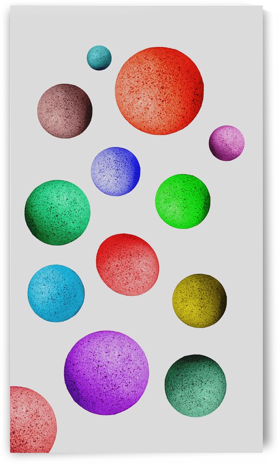Colored Spheres by Le Boulanger