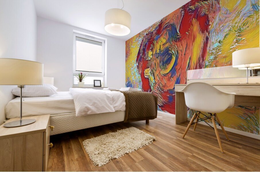 Turbulent Tapestries Mural print