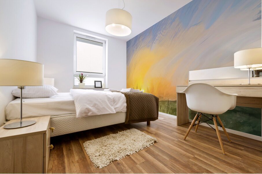 Solar Farewell Mural print