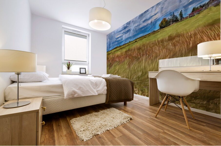 Dances with Windmills Mural print