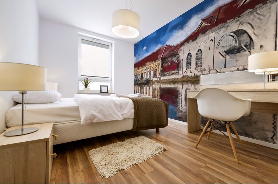 Liquid Mirror Mural print