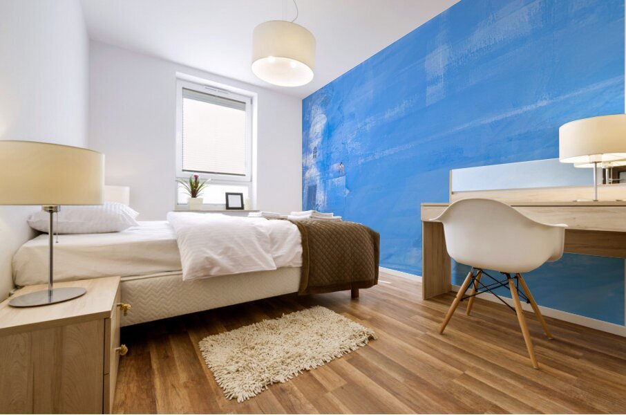 The Blue Beyond Mural print