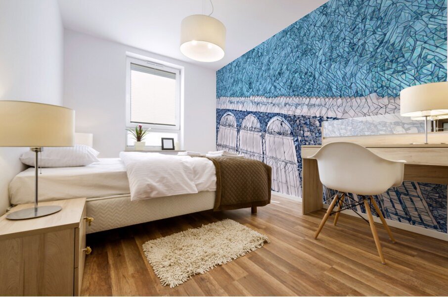Icy Illusions Mural print