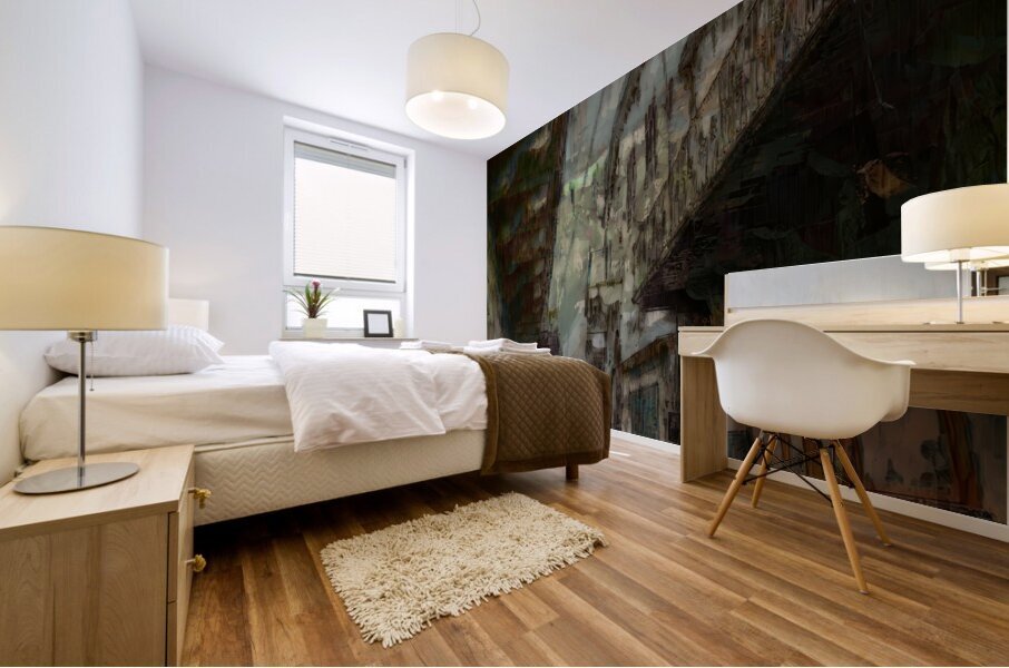 Nostalgia in Stone Mural print
