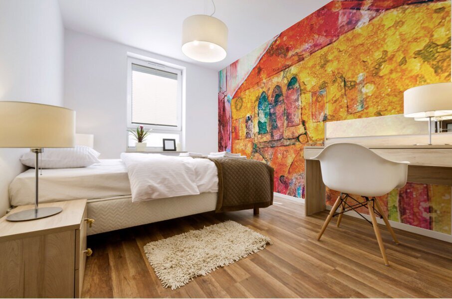 Where Healing Resided Mural print
