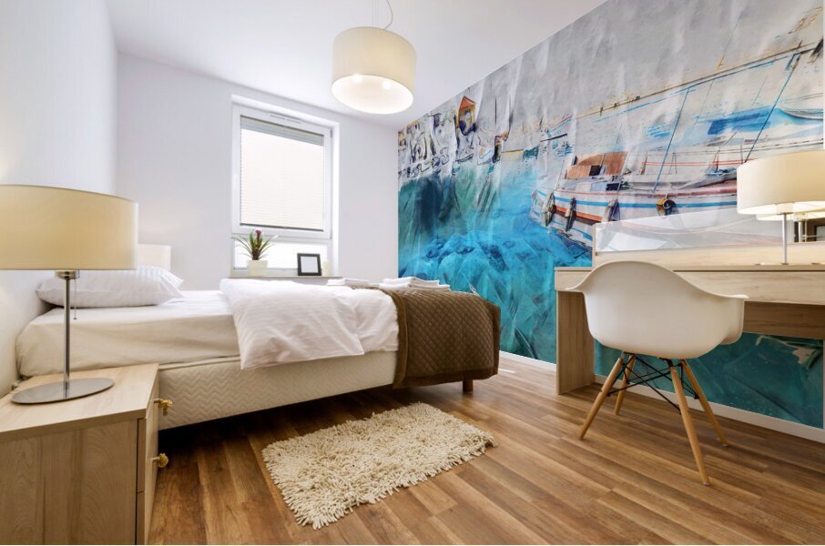 Fading Home Mural print