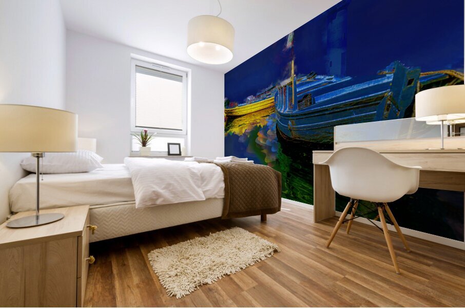Sailing Home Mural print
