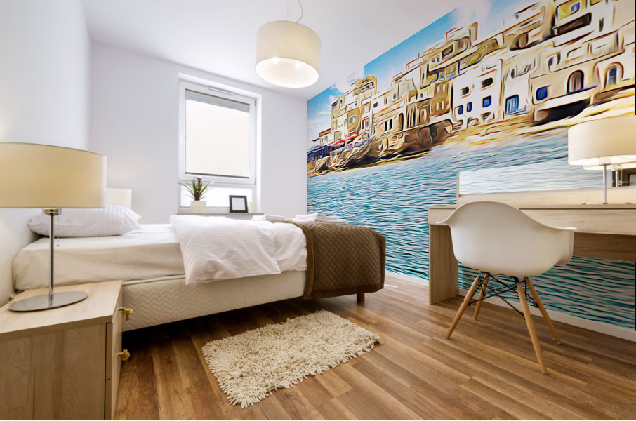 Empreinte de mon ame Mural print