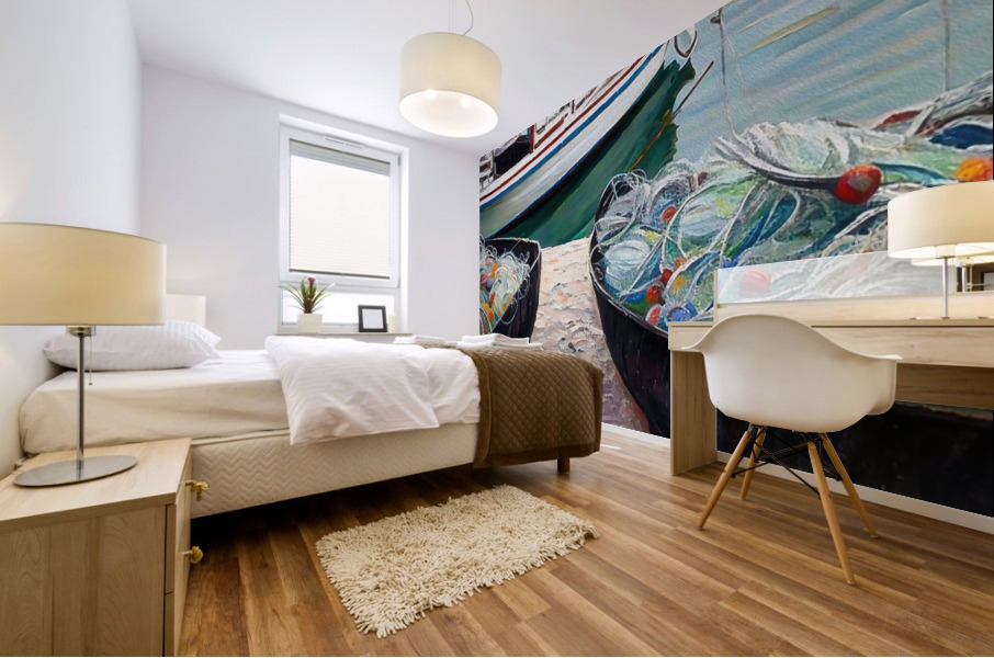 Fishing Nets Mural print