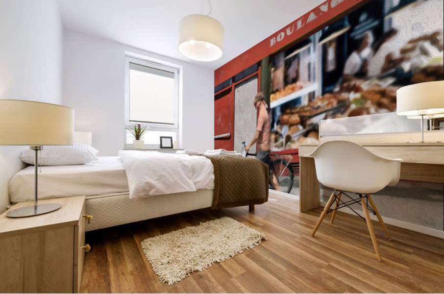 Boulangerie Mural print