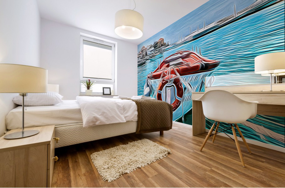 Maritime Serenity Mural print