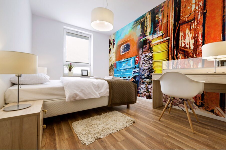 Cobbled Charm Mural print