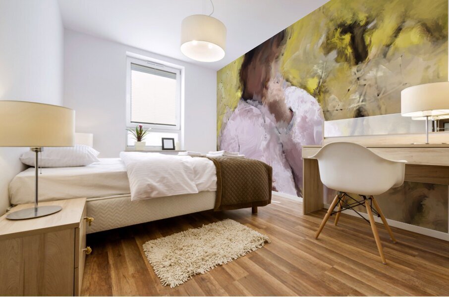 prings Embrace Mural print