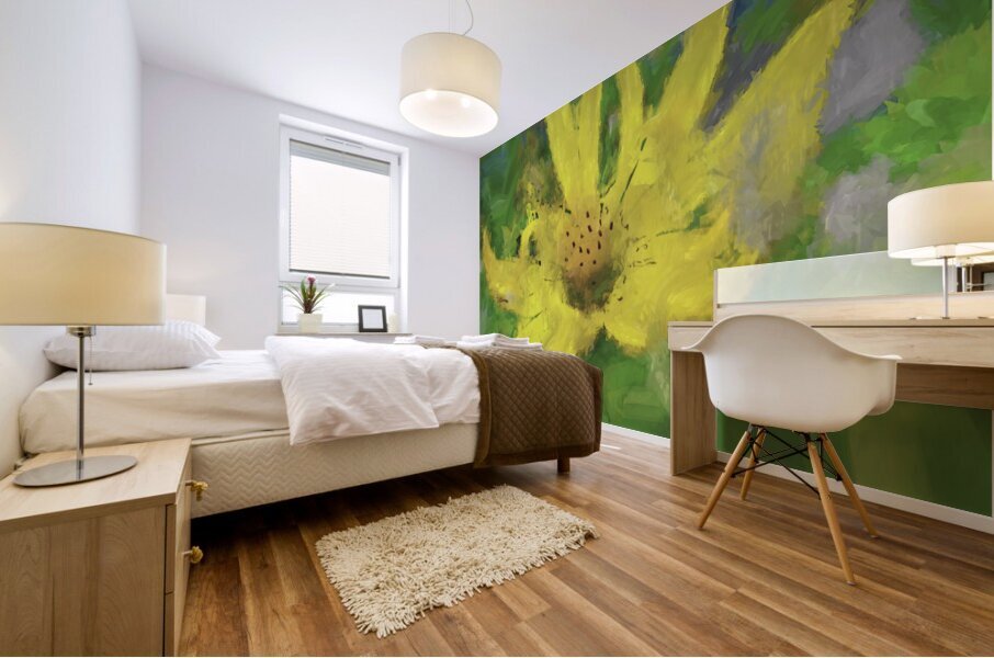 Vibrance Unfolding Mural print