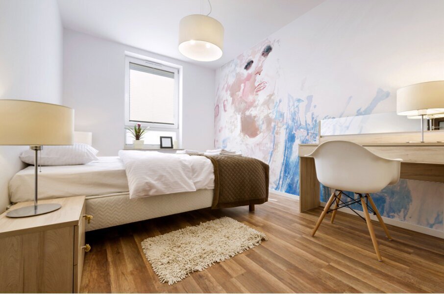 Oriental Whisper Mural print
