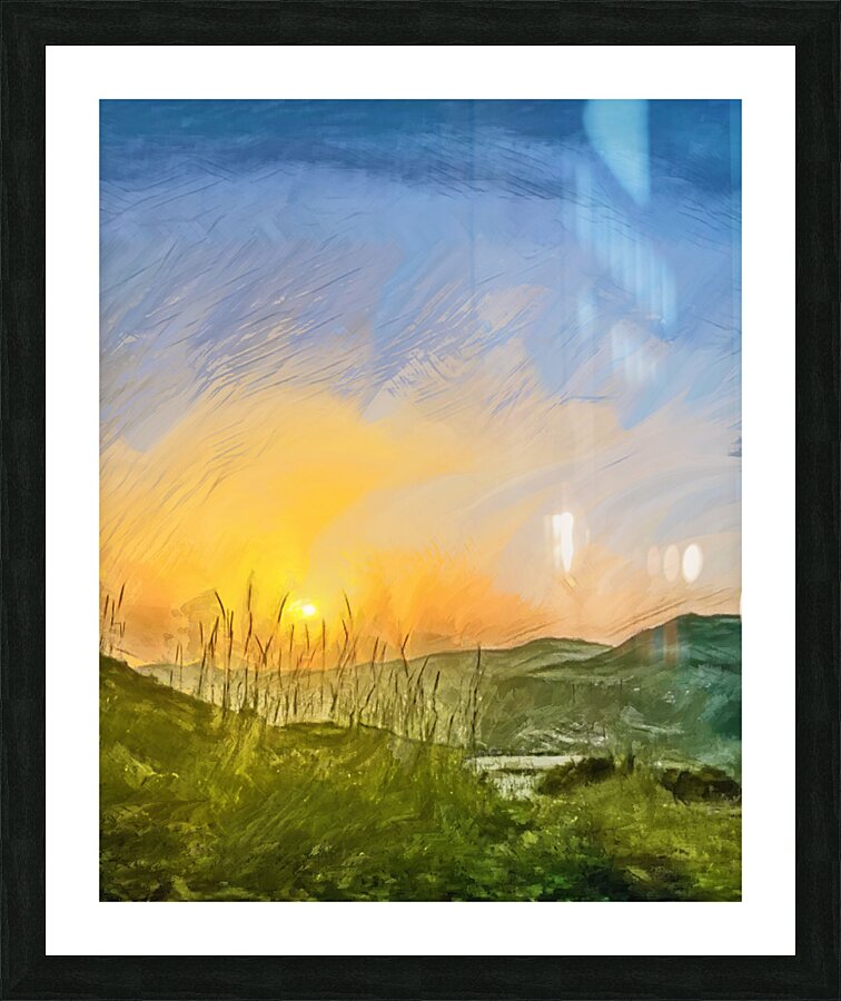 Solar Farewell Picture Frame print