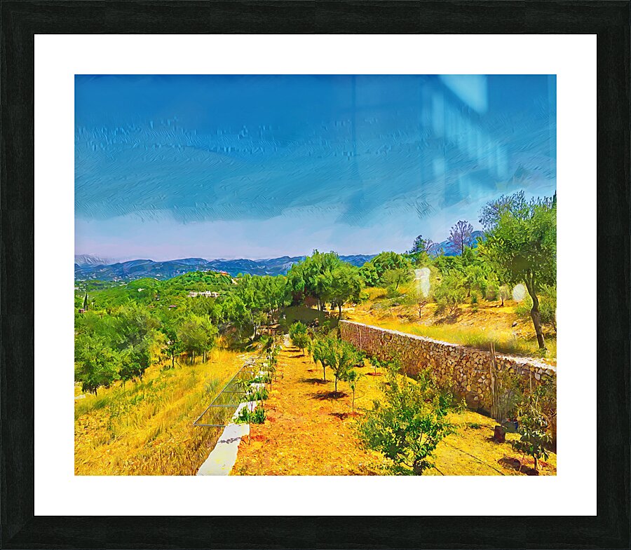 Terracotta Trails Picture Frame print