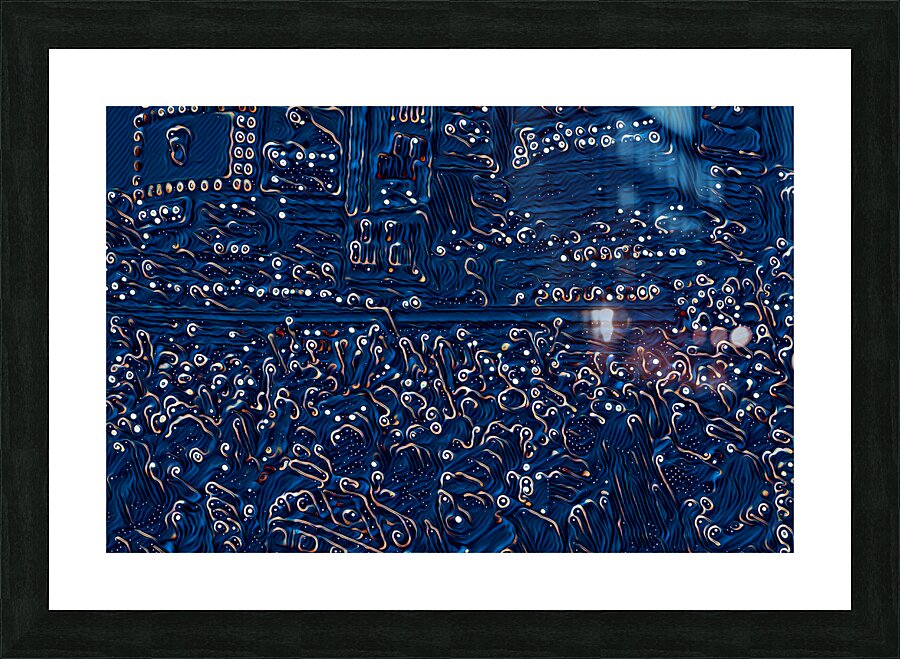 Digital Synapse Picture Frame Printing