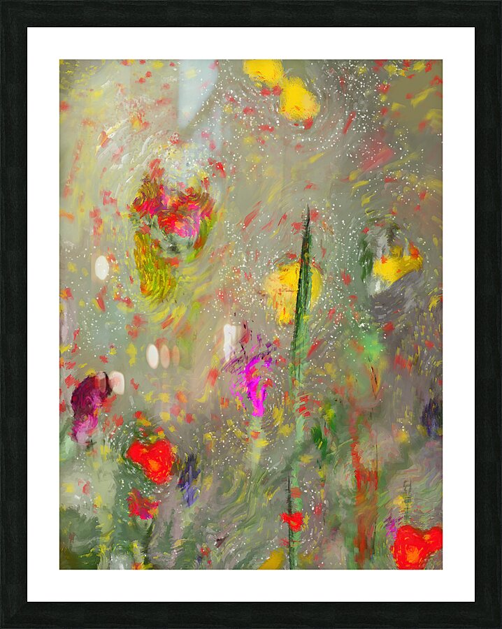 Peppered Pigments Picture Frame print