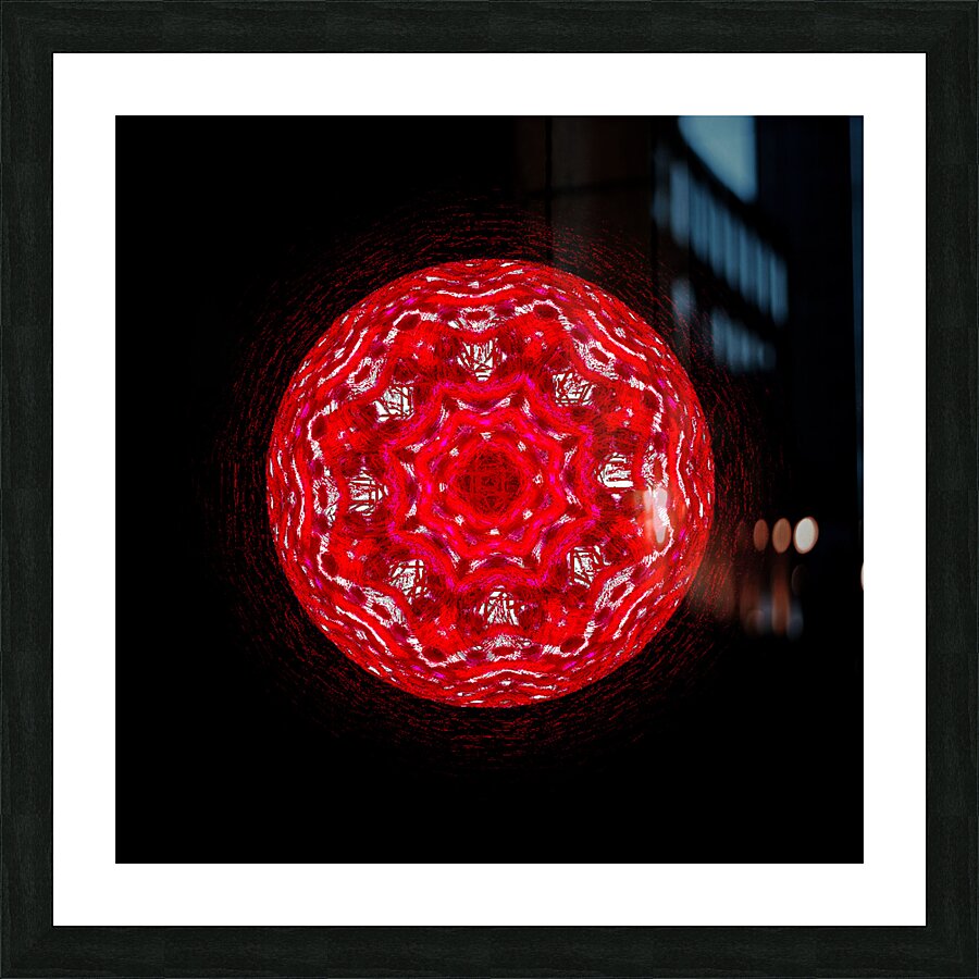 Cherry Chakra Picture Frame print