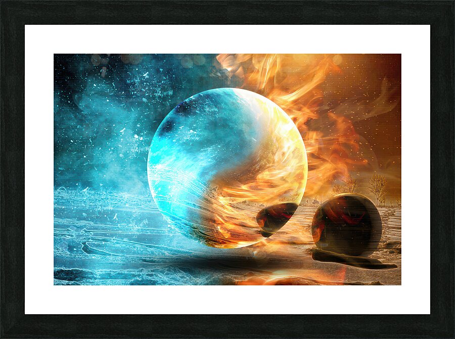 CELESTIAL CONVERGENCE Picture Frame Printing